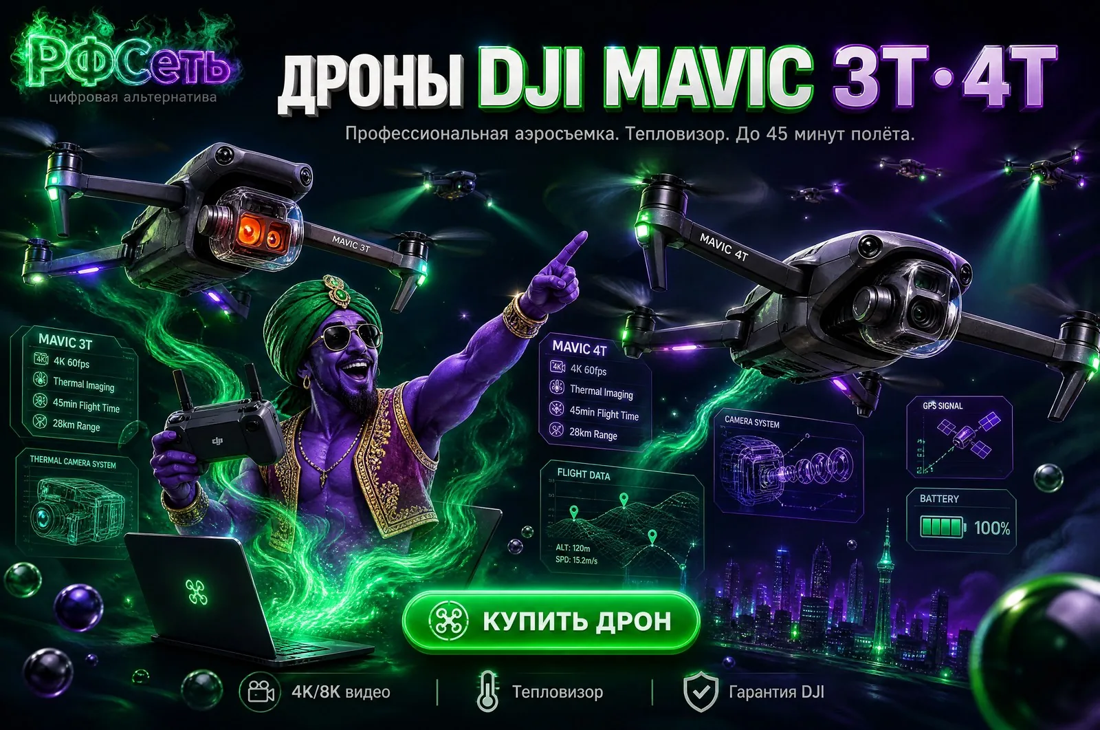 Дроны и квадрокоптеры